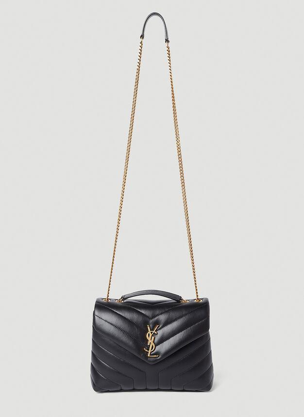 商品Yves Saint Laurent|Loulou Small Shoulder Bag in Black,价格¥18949,第6张图片详细描述