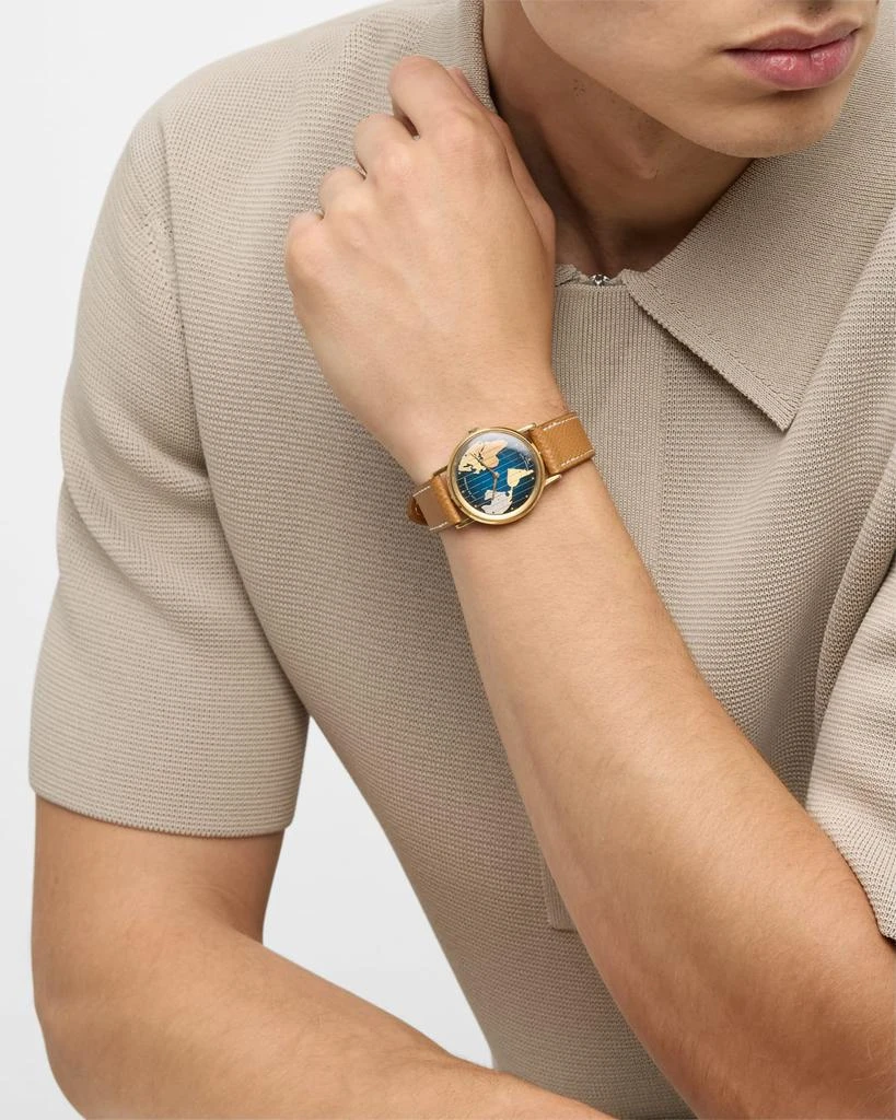 商品Vintage Watches|Lucien Piccard World Time 34mm Vintage 1960s Watch,价格¥50187,第5张图片详细描述
