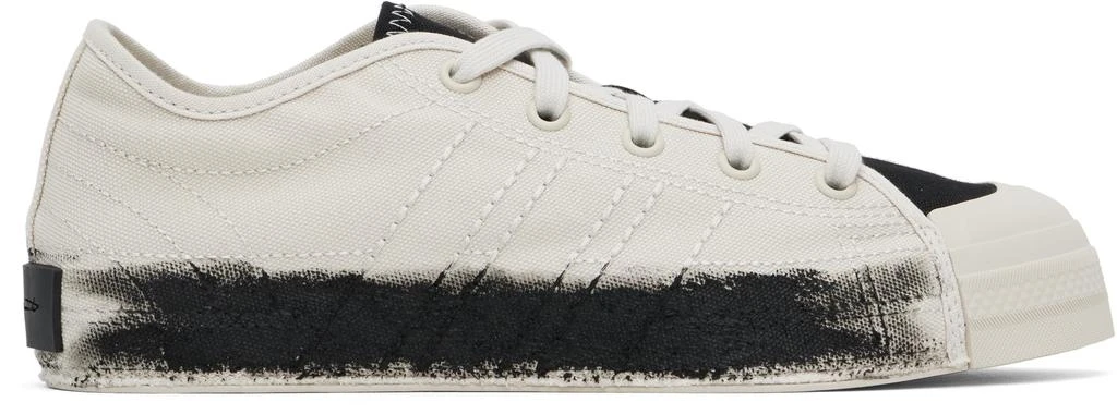 商品Y-3|Off-White & Black Nizza Lo Sneakers,价格¥1502,第1张图片