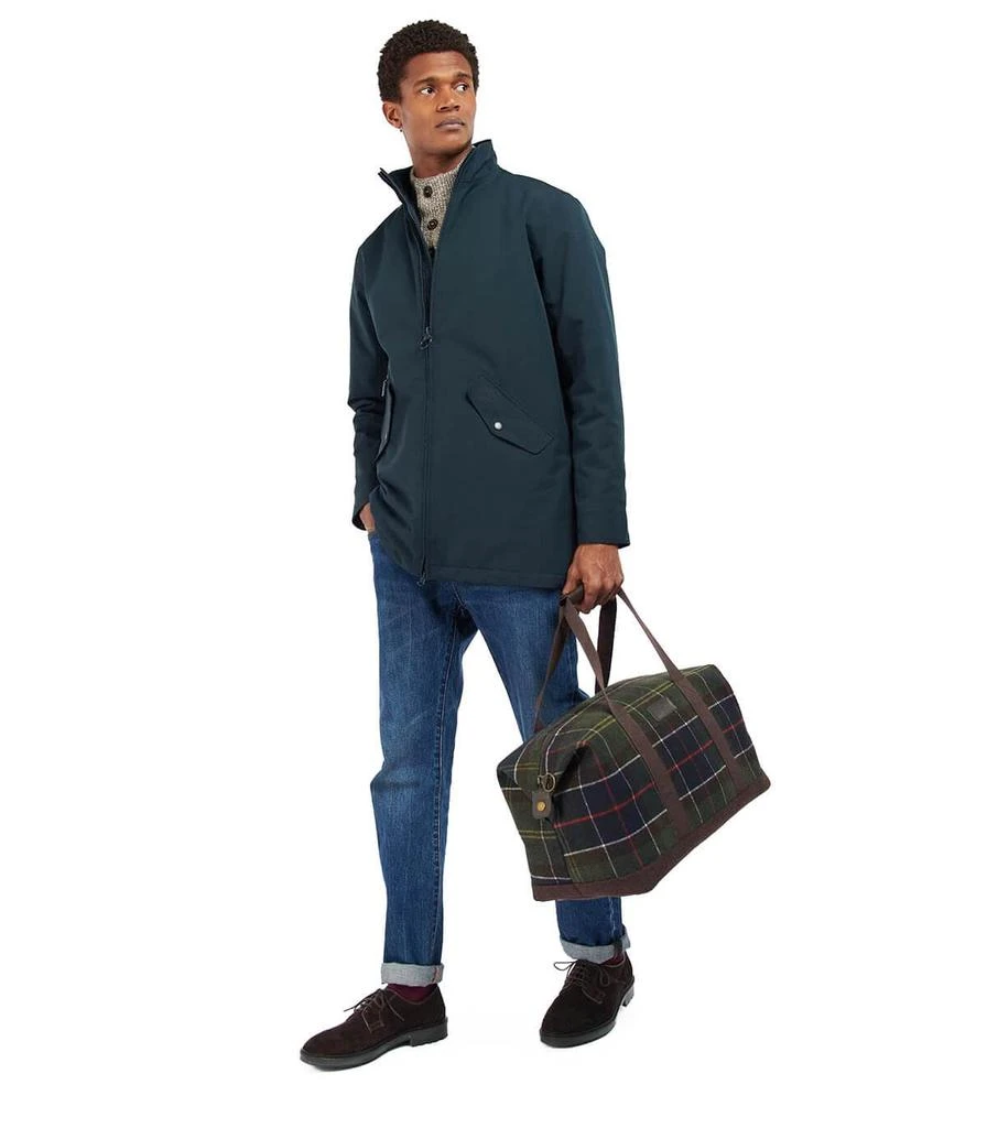 商品Barbour|Cree Tartan Green Blue Duffle Bag,价格¥1327,第3张图片详细描述