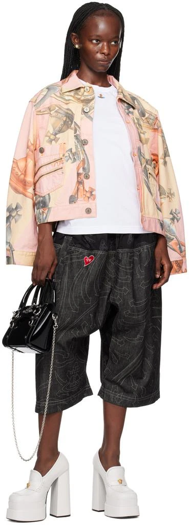 商品Vivienne Westwood|Black Drawstring Shoulder Bag,价格¥2304,第4张图片详细描述