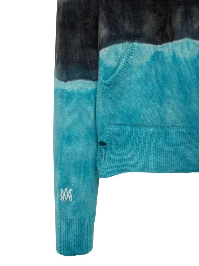 商品AMIRI|Tie Dye Cashmere & Wool Knit Hoodie,价格¥4918,第4张图片详细描述