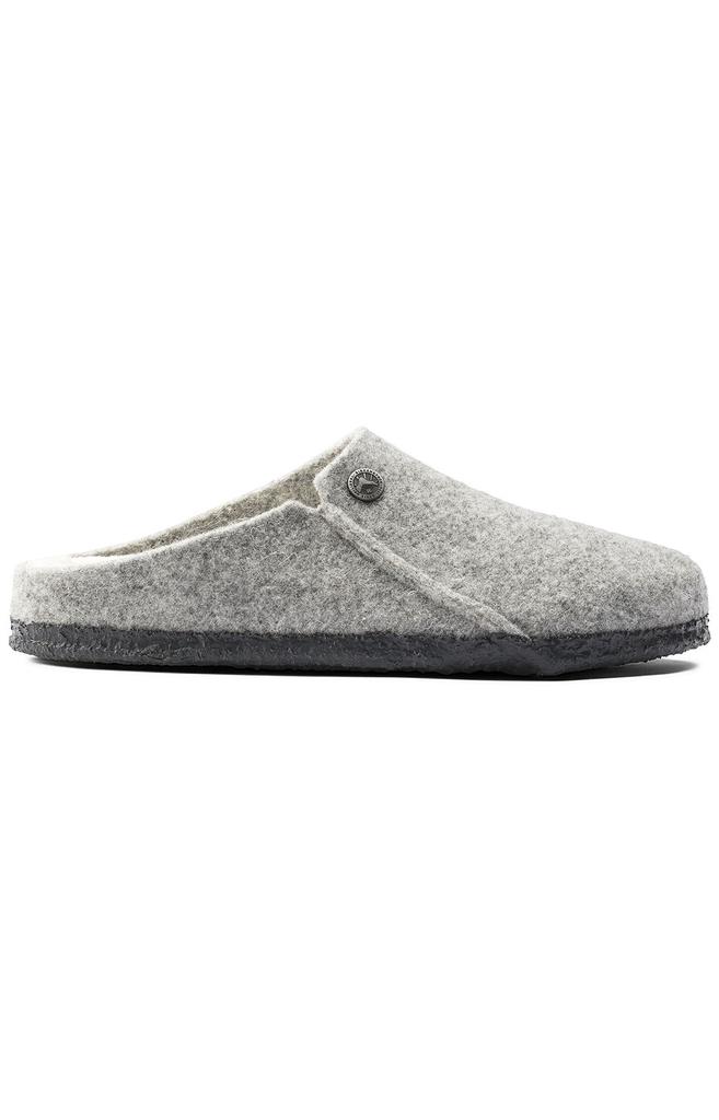 (1015086) Zermatt Shearling Wool Felt Slippers - Light Grey商品第4张图片规格展示