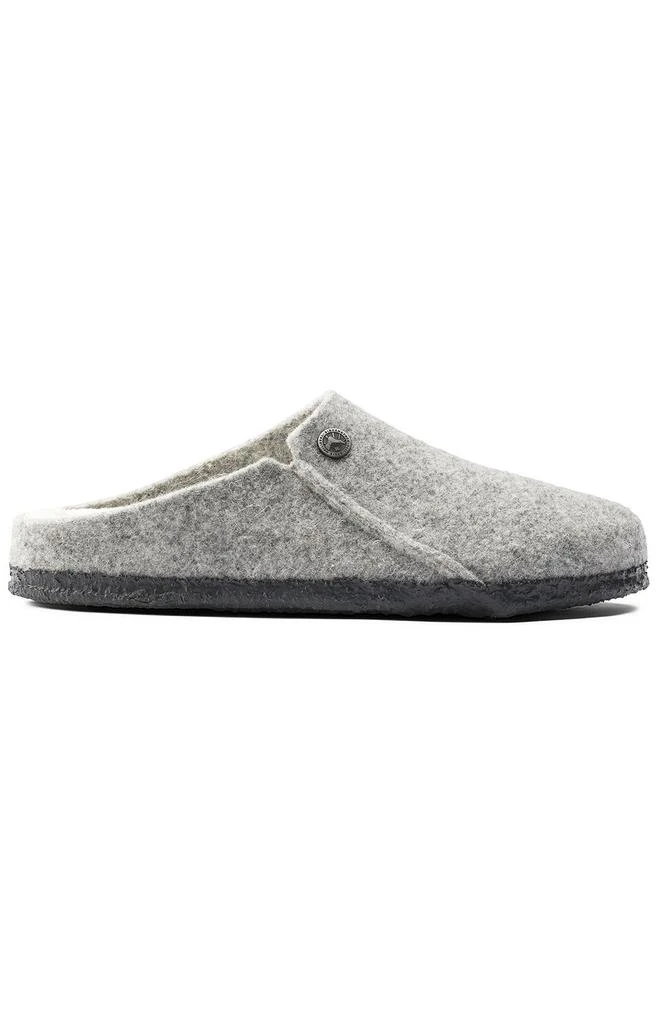 商品Birkenstock|(1015086) Zermatt Shearling Wool Felt Slippers - Light Grey,价格¥649,第4张图片详细描述