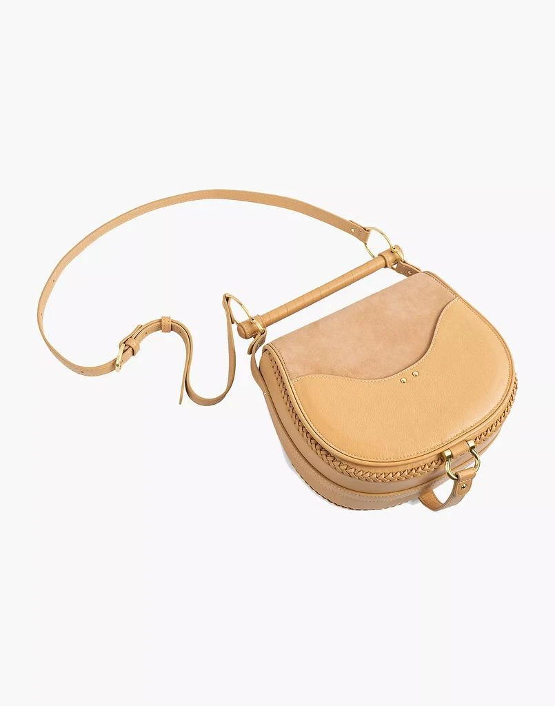 商品Madewell|Sancia Suede-Inset Leather Babylon Bag,价格¥2838,第2张图片详细描述