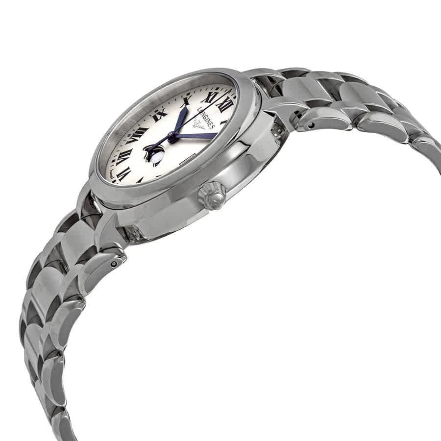 商品Longines|PrimaLuna Quartz Silver Dial Ladies Watch L8.116.4.71.6,价格¥6902,第2张图片详细描述
