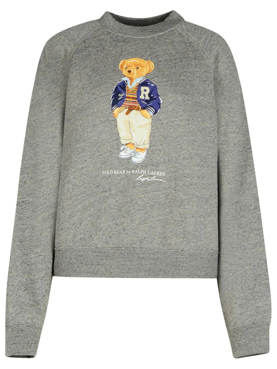 商品【预售7天】 Ralph Lauren|Ralph Lauren 女士针织毛衣 211941209001 灰色,价格¥1880,第1张图片