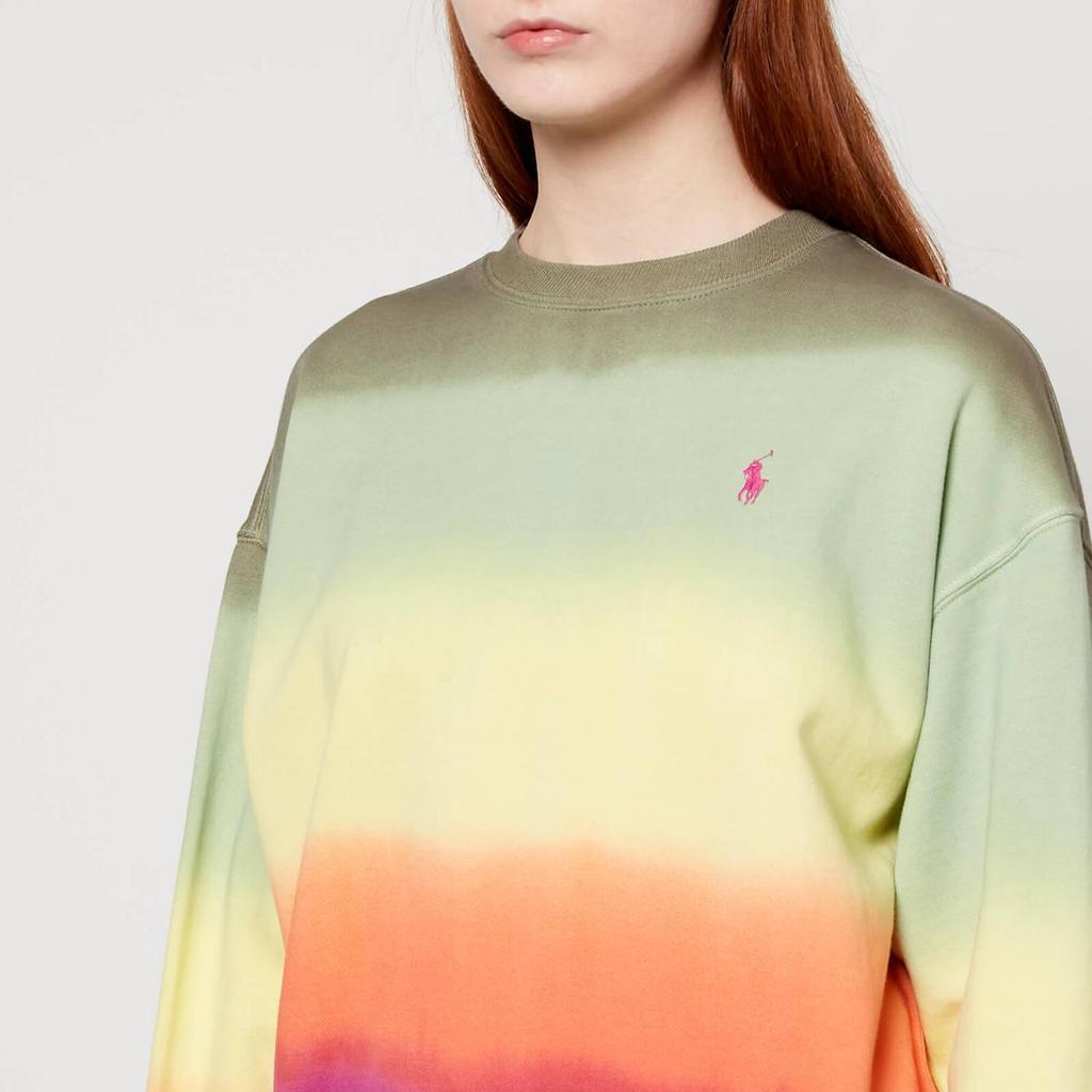 商品Ralph Lauren|Polo Ralph Lauren Women's Ombre Relaxed Sweatshirt - Ombre Dye,价格¥611,第6张图片详细描述