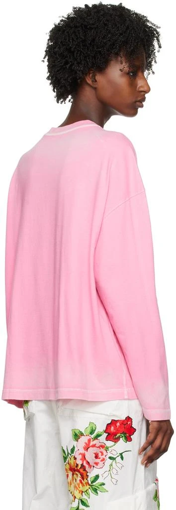 商品We11done|Pink Monster Long Sleeve T-Shirt,价格�¥862,第3张图片详细描述