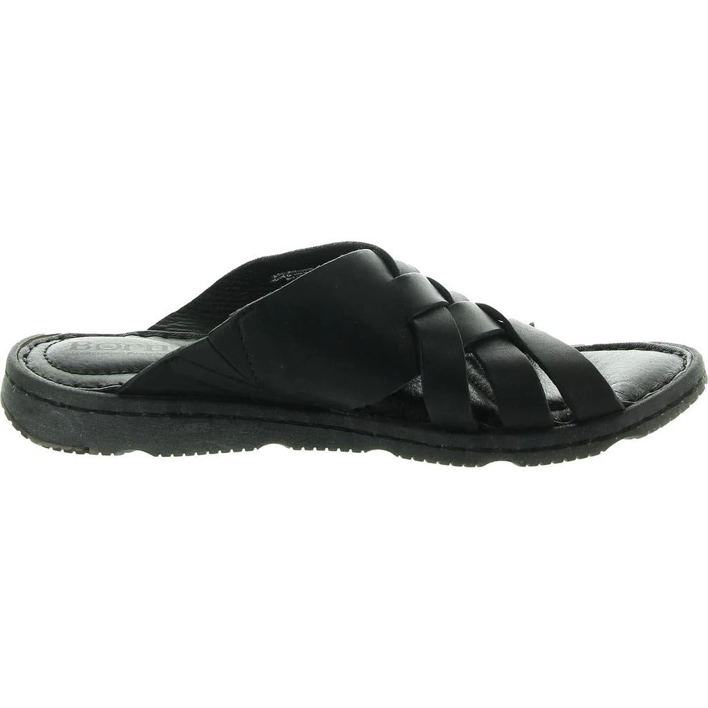 Born Womens Tarpon Criss-Cross Leather Flatform Sandals 商品