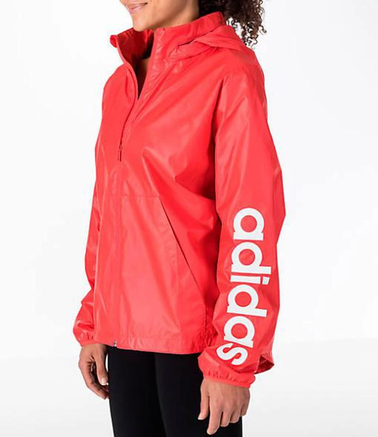 商品Adidas|Women's adidas Linear Training Windbreaker Jacket,价格¥223,第1张图片