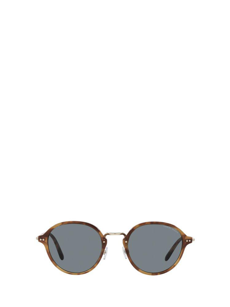 Giorgio Armani Round Frame Sunglasses商品第1张图片规格展示