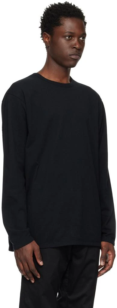 商品Nanamica|Black Crewneck Long Sleeve T-Shirt,价格¥401,第2张图片详细描述