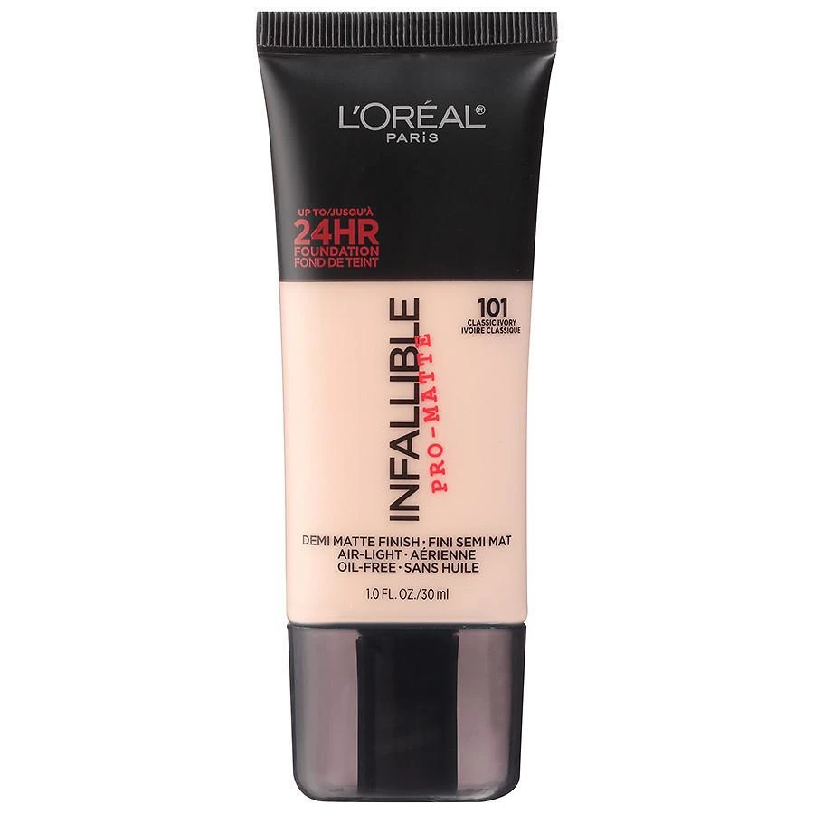 商品L'Oreal Paris|L'Oreal Paris Infallible Pro-Matte Liquid Foundation Makeup,价格¥112,第1张图片