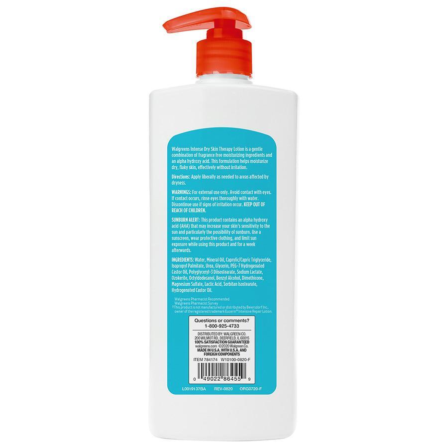 商品Walgreens|Intense Dry Skin Therapy Lotion,价格¥75,第4张图片详细描述