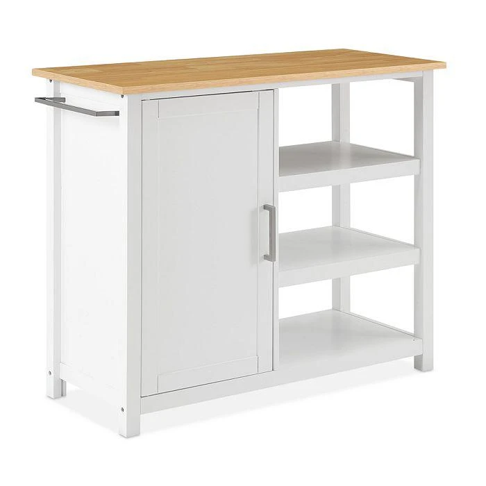 商品Sparrow & Wren|Tristan Open Kitchen Island/Cart,价格¥3624,第5张图片详细描述