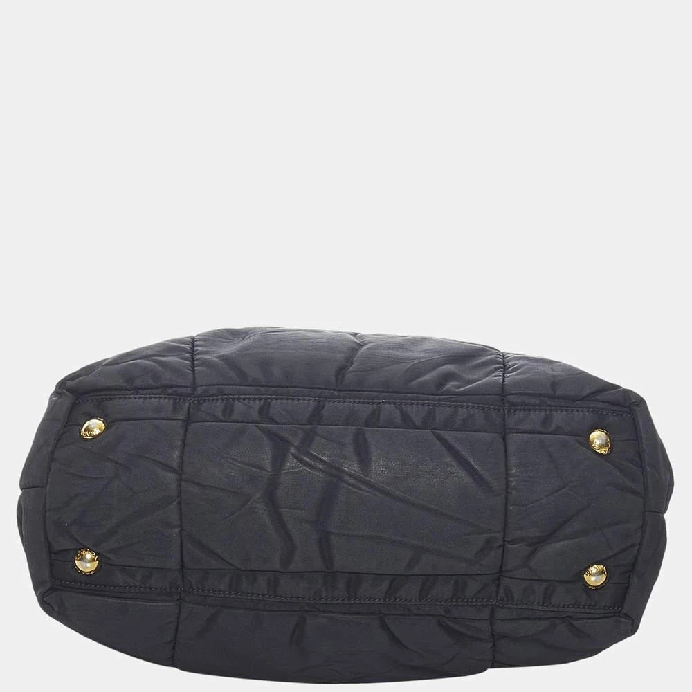 商品[二手商品] Prada|Prada Black Tessuto Bomber Handbag,价格¥5931,第4张图片详细描述