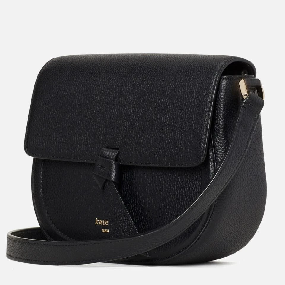 商品Kate Spade|Kate Spade New York Women's Knott Saddle Bag - Black,价格¥2363,第4张图片详细描述