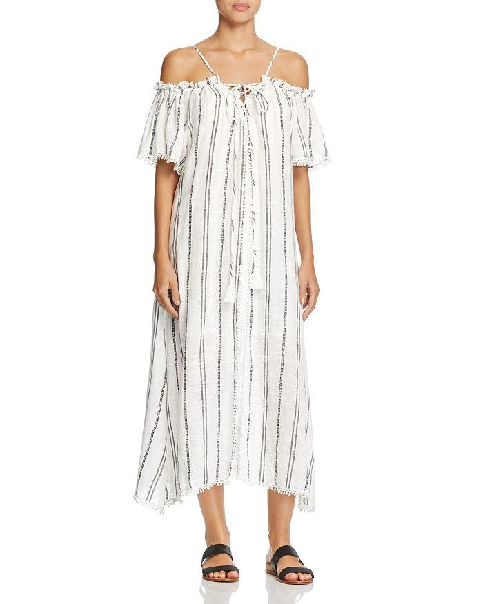 商品Red Carter|Isla Stripe Maxi Dress Swim Cover-Up,价格¥1652,第1张图片