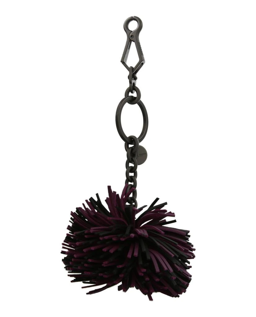 商品Bottega Veneta|Leather Pom Pom Keychain,价格¥675,第1张图片
