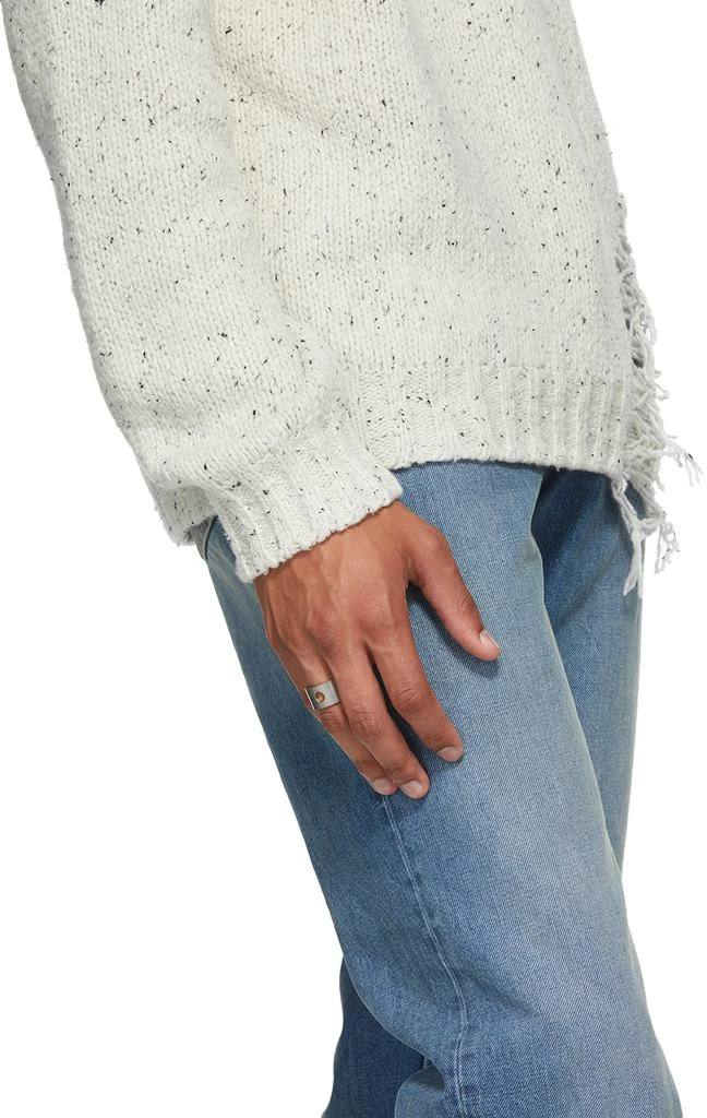 Silver Brushed Cut Out Ring 商品