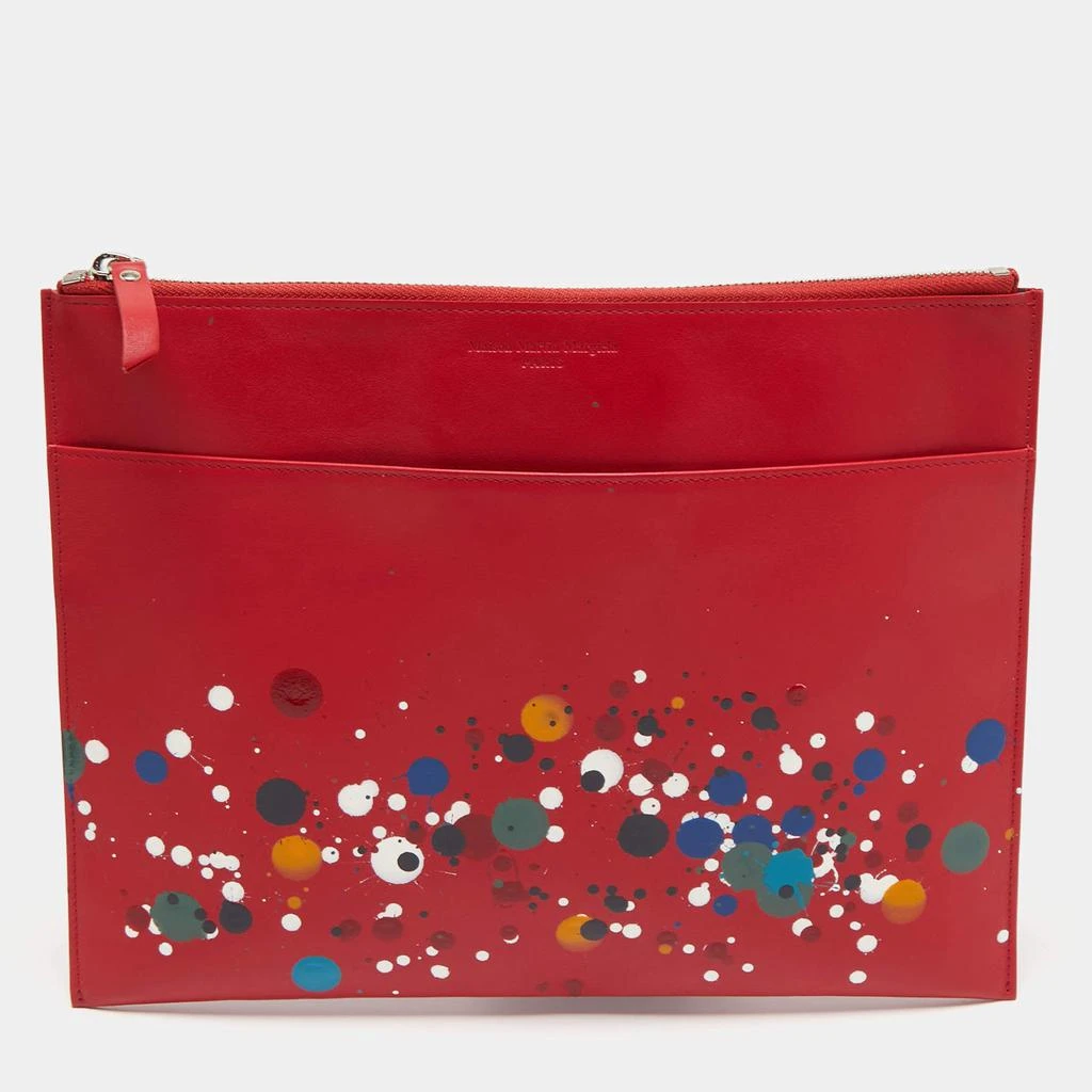 商品[二手商品] MAISON MARGIELA|Maison Martin Margiela Red Leather Clutch,价格¥1157,第1张图片