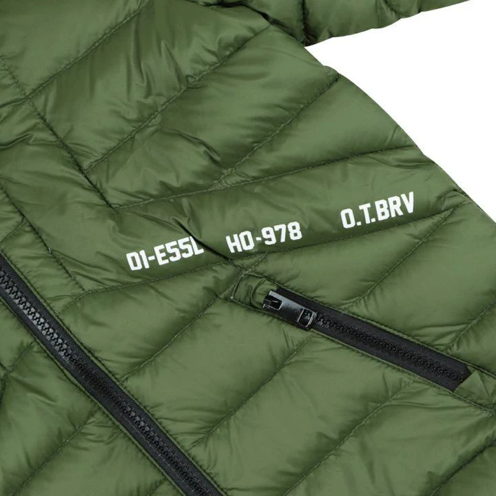 商品Diesel|Khaki Puffer Jacket,价格¥436,第2张图片详细描述