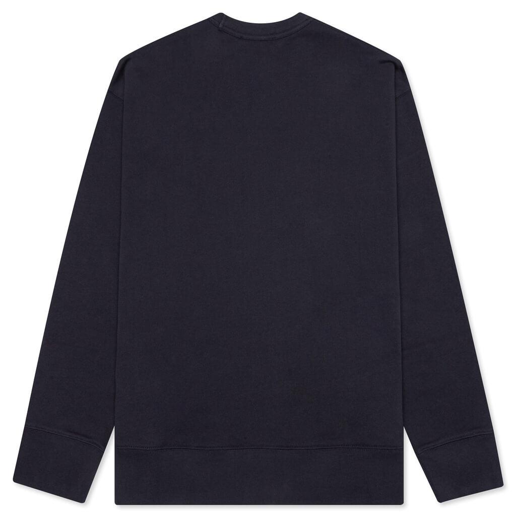 Acne Studios Crewneck Sweatshirt - Navy商品第2张图片规格展示