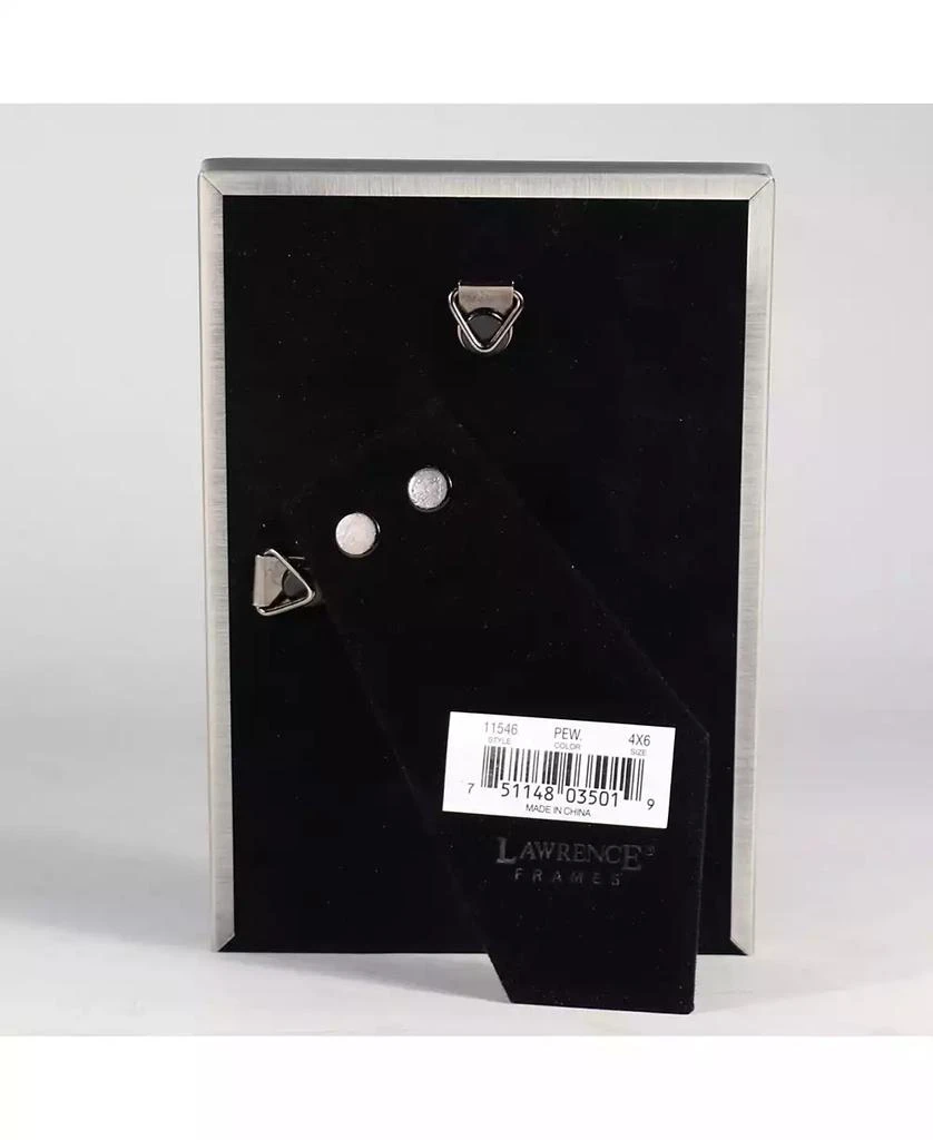 商品Lawrence Frames|Antique Pewter Picture Frame - Bead Border Design - 4" x 6",价格¥156,第3张图片详细描述