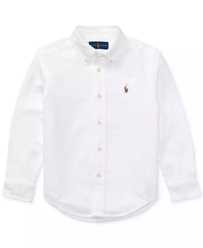 商品Ralph Lauren|拉夫劳伦 Little Boys' Blake Oxford Shirt,价格¥418,第1张图片