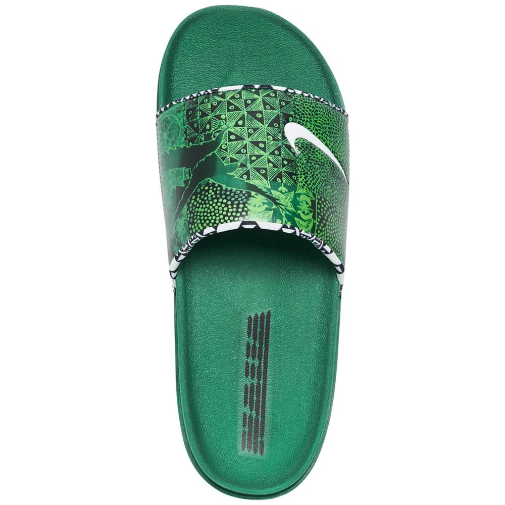 商品NIKE|Men's Offcourt Nigeria Slide Sandals from Finish Line,价格¥301,第5张图片详细描述
