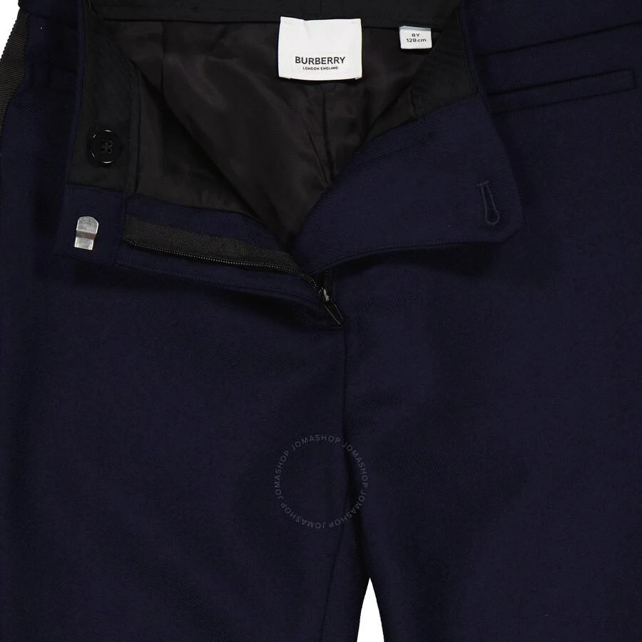 商品Burberry|Girls Tilde Navy Formal Trousers,价格¥408,第3张图片详细描述