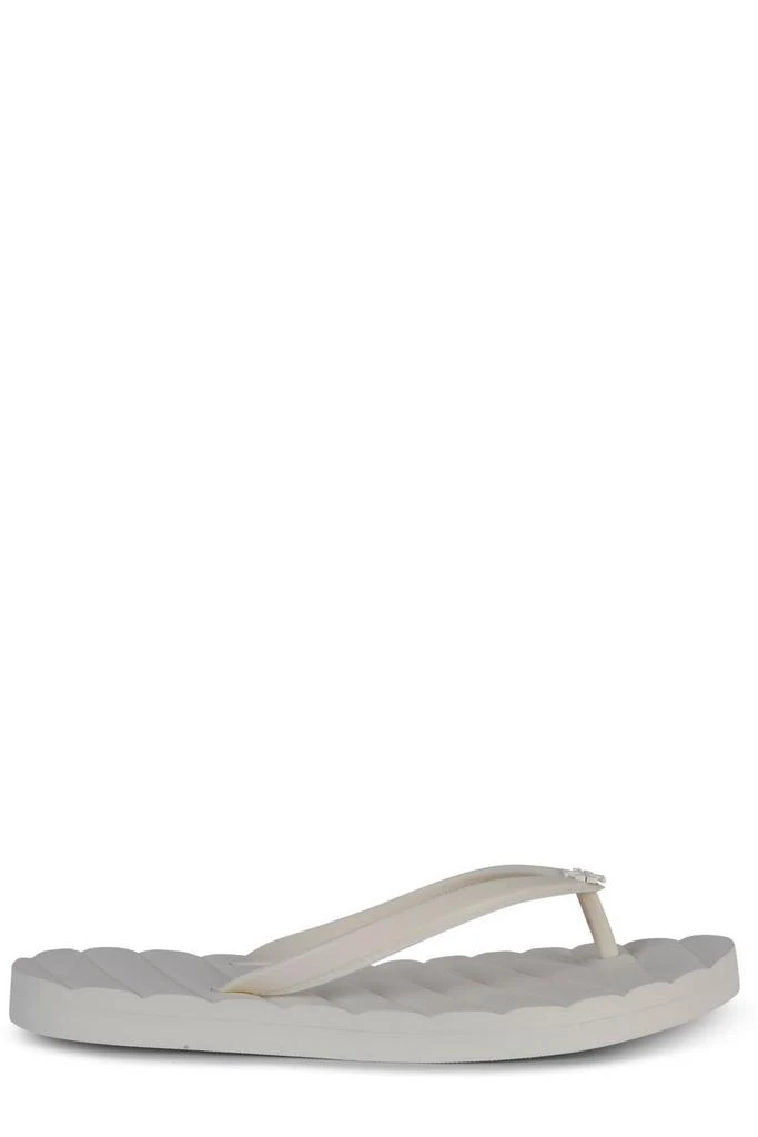 商品Tory Burch|Tory Burch Kira Logo Detailed Flip Flops,价格¥682,第1张图片