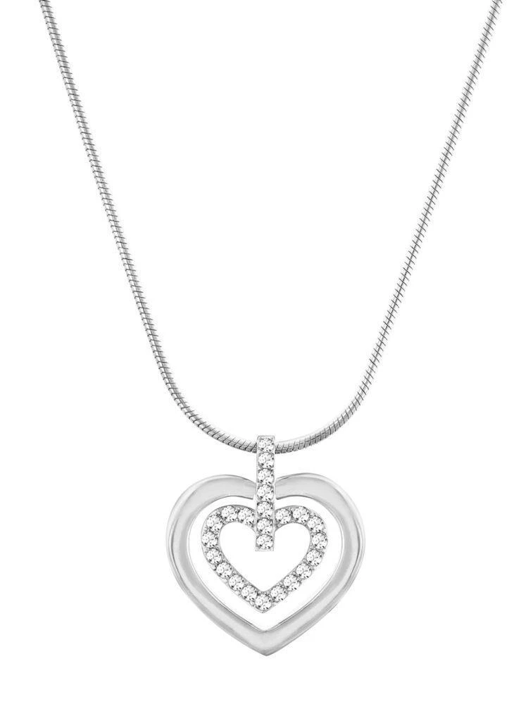 商品Swarovski|双爱心项链,价格¥472,第2张图片详细描述