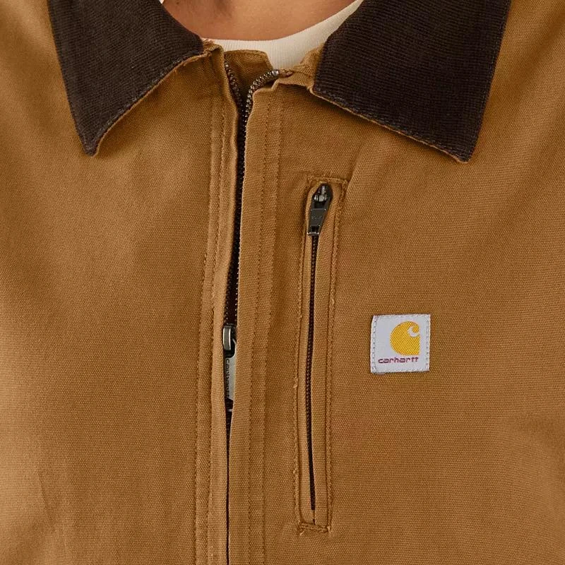 商品Carhartt|Carhartt Women's Loose Fit Detroit Jacket,价格¥744,第4张图片详细描述