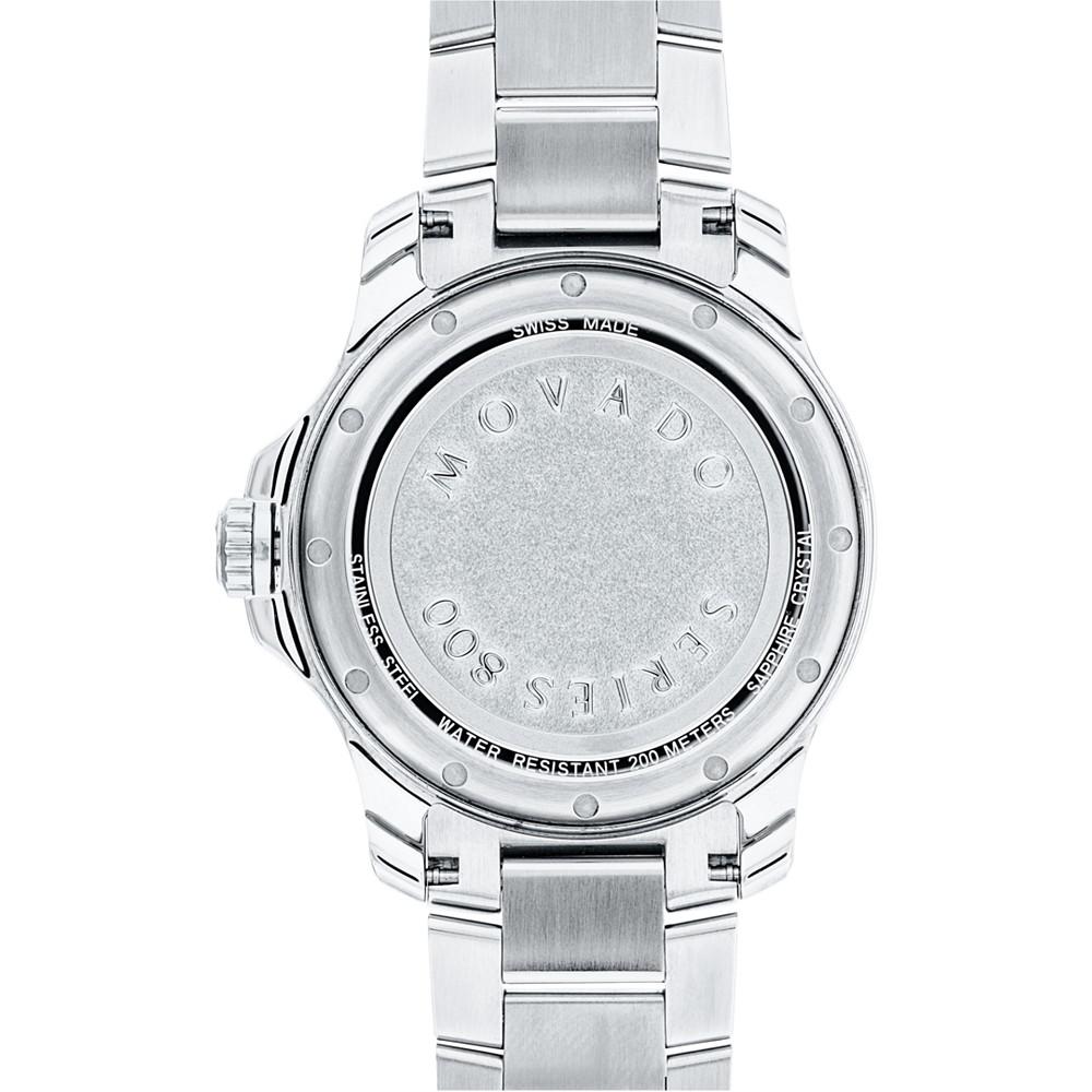 Men's Swiss Series 800 Stainless Steel Bracelet Diver Watch, 40mm商品第9张图片规格展示