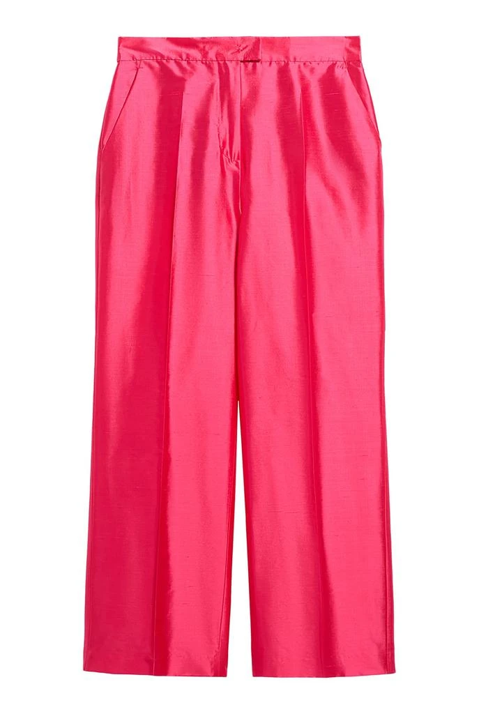 商品Max Mara|Max mara studio - silk shantung trousers,价格¥2408,第1张图片