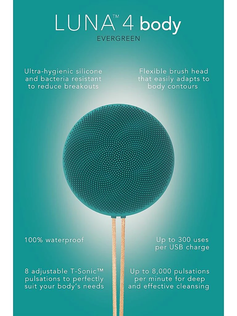 Luna 4 Body Massaging Brush 商品
