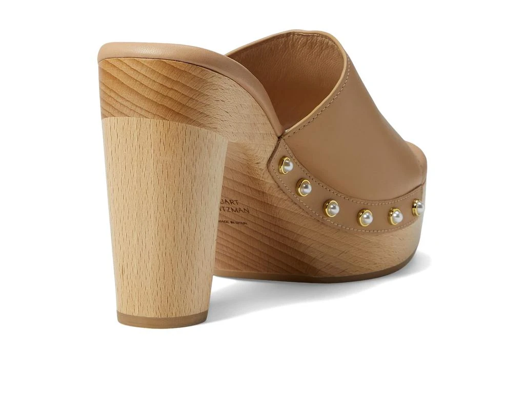 商品Stuart Weitzman|Pearl Clog 85 Sandal,价格¥1330,第5张图片详细描述