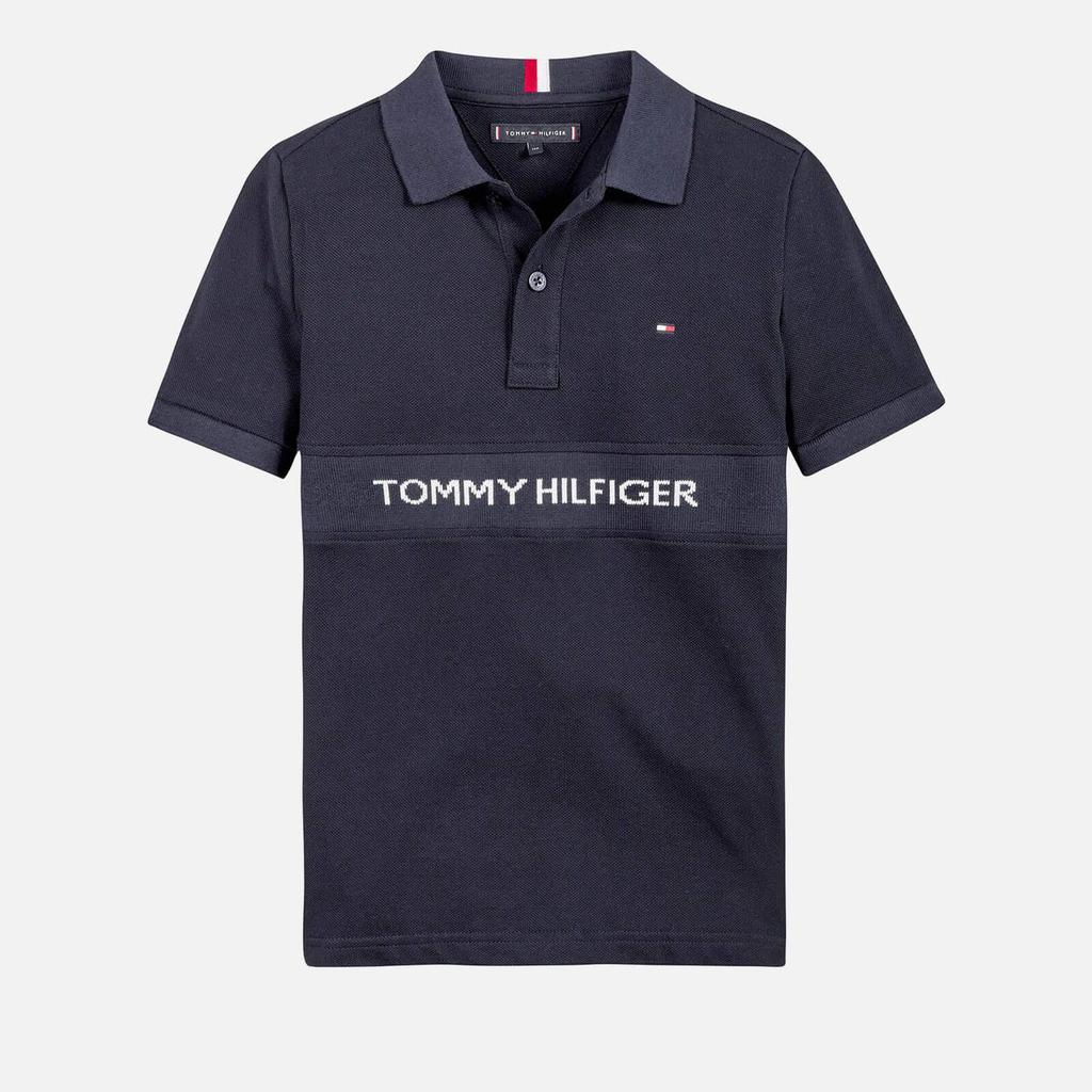 Tommy Hilfiger Boys' Organic Cotton-Piqué Polo Shirt商品第1张图片规格展示