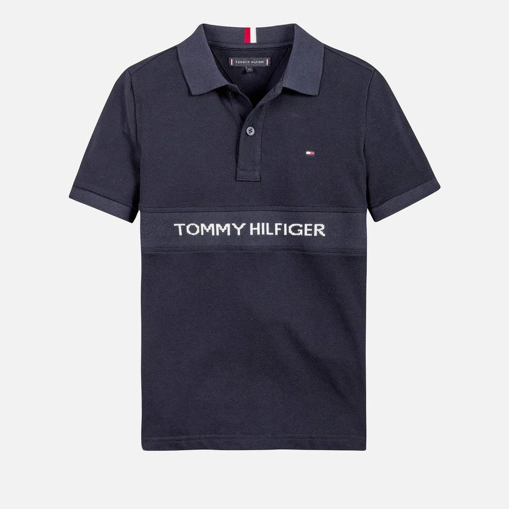 商品Tommy Hilfiger|Tommy Hilfiger Boys' Organic Cotton-Piqué Polo Shirt,价格¥189,第1张图片