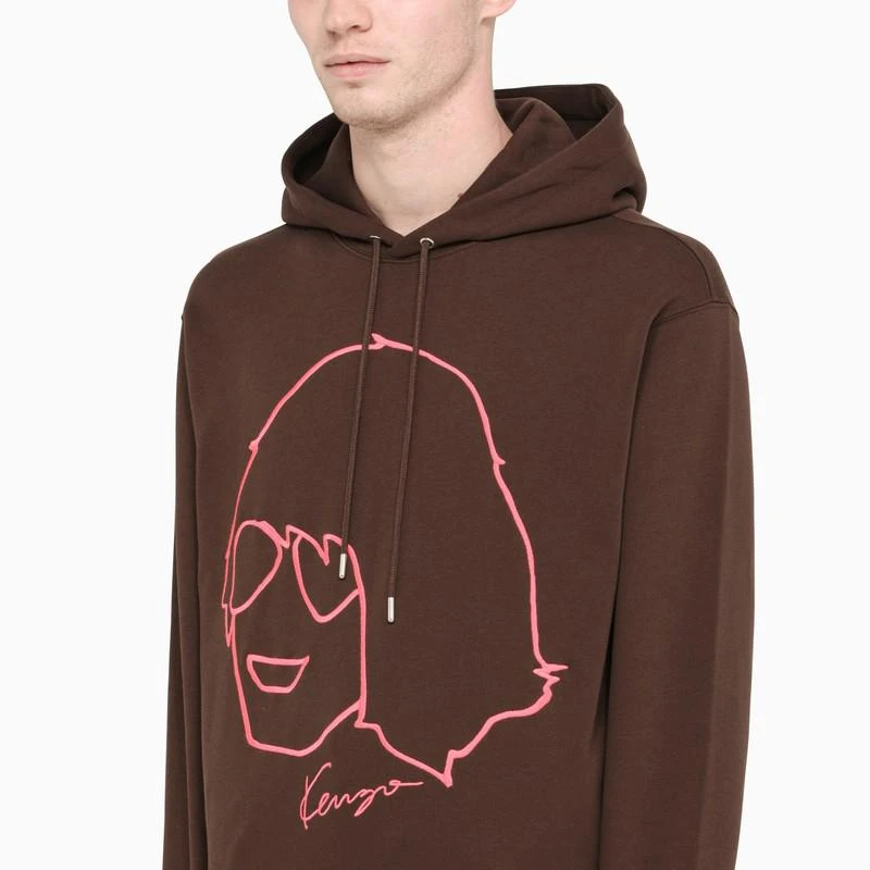 商品Kenzo|Brown hoodie,价格¥743,第4张图片详细描述