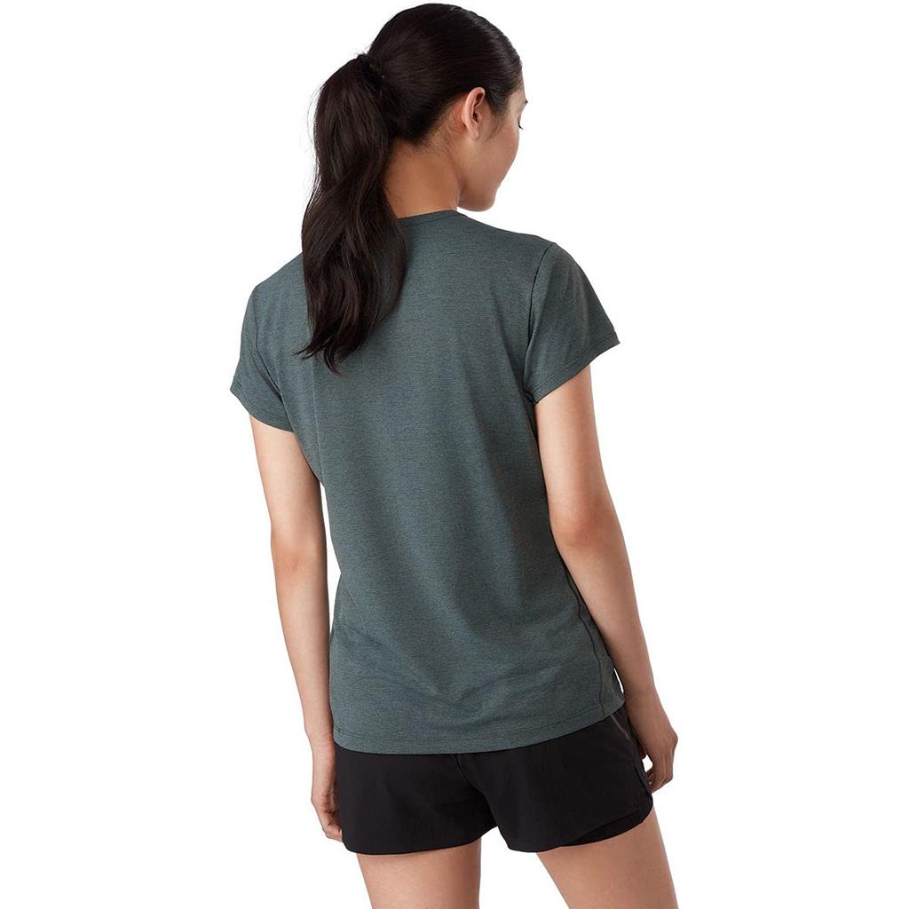 女款 始祖鸟 Quadra Crew 系列 圆领 短袖 跑步 T恤商品第2张图片规格展示