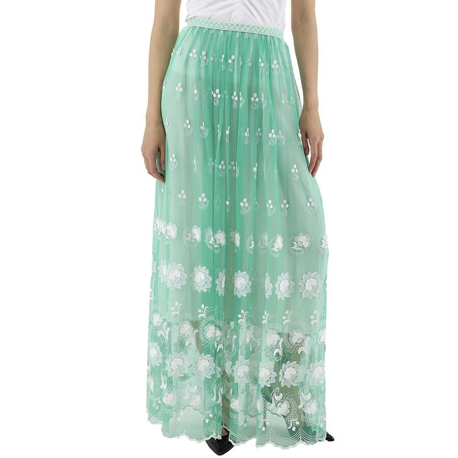 商品Burberry|Ladies Floor-length Embroidered Tulle Skirt,价格¥1463,第1张图片