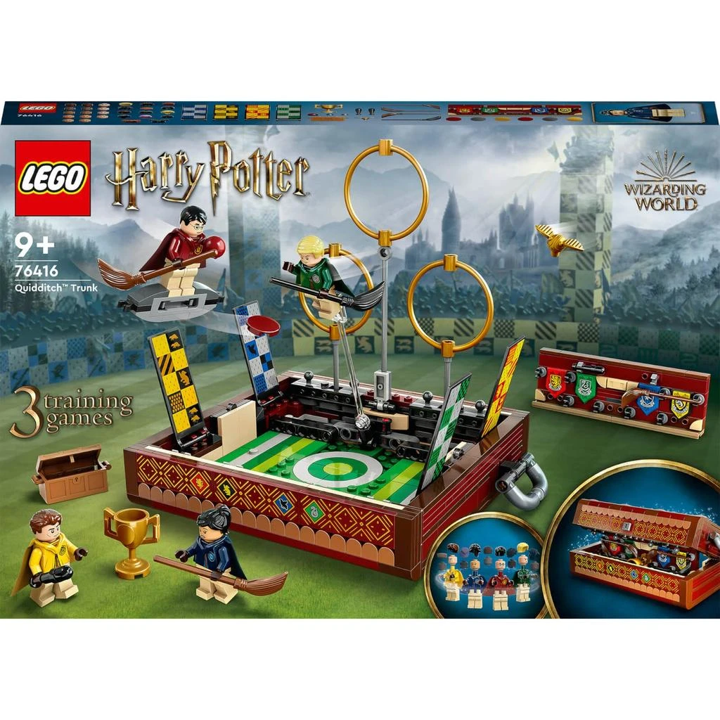 商品LEGO|LEGO Harry Potter: Quidditch Trunk Buildable Games Set (76416),价格¥694,第1张图片