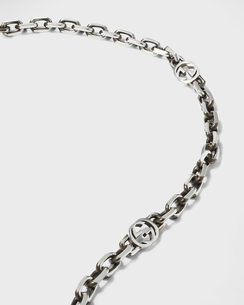 Interlocking G Chain Necklace商品第3张图片规格展示