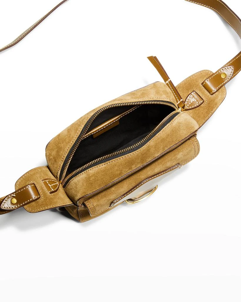 商品Isabel Marant|Wasy Zip Suede Camera Crossbody Bag,价格¥4554,第5张图片详细描述