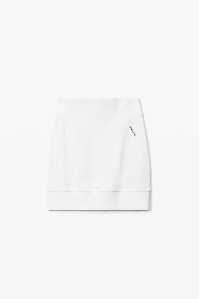 商品Alexander Wang|SCULPTED SKIRT IN JAPANESE JERSEY,价格¥946,第3张图片详细描述