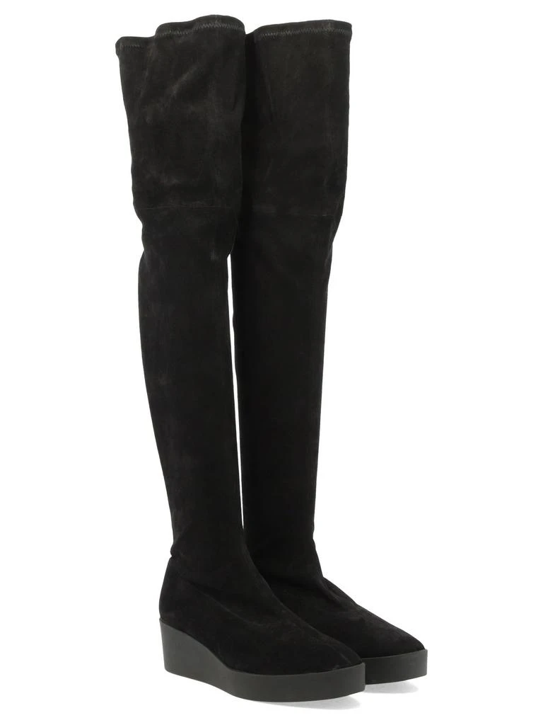 商品ROBERT CLERGERIE|Robert clergerie women's black other materials ankle boots,价格¥5548,第2张图片详细描述