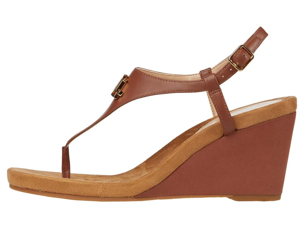 商品Ralph Lauren|Jeannie Wedge Sandal,价格¥713,第4张图片详细描述